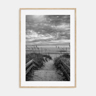 Myrtle Beach Photo B&W Poster