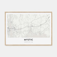 Mystic Map Landscape Poster