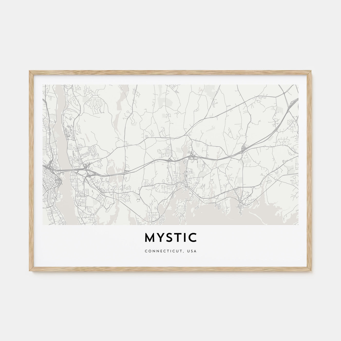 Mystic Map Landscape Poster