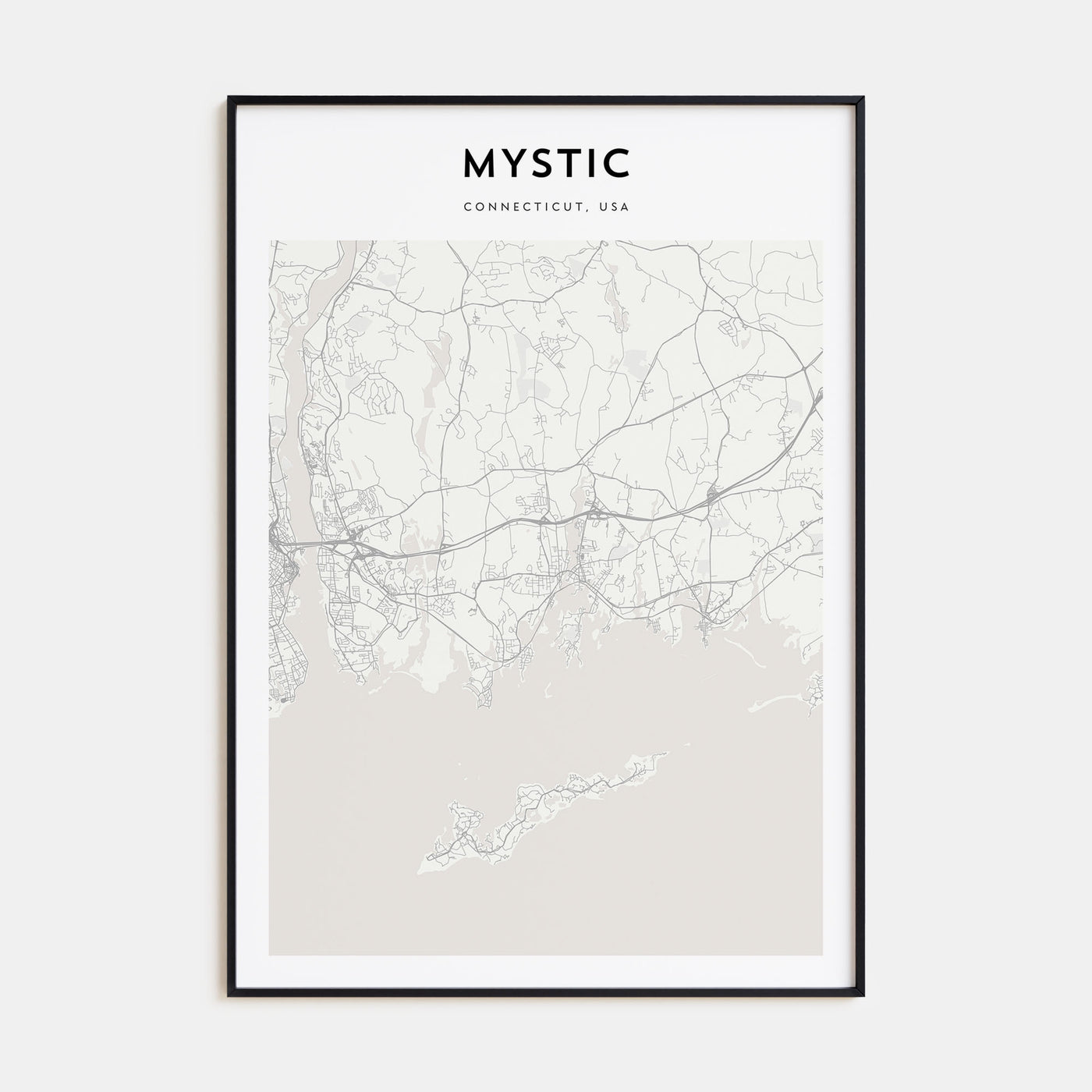 Mystic Map Portrait Poster