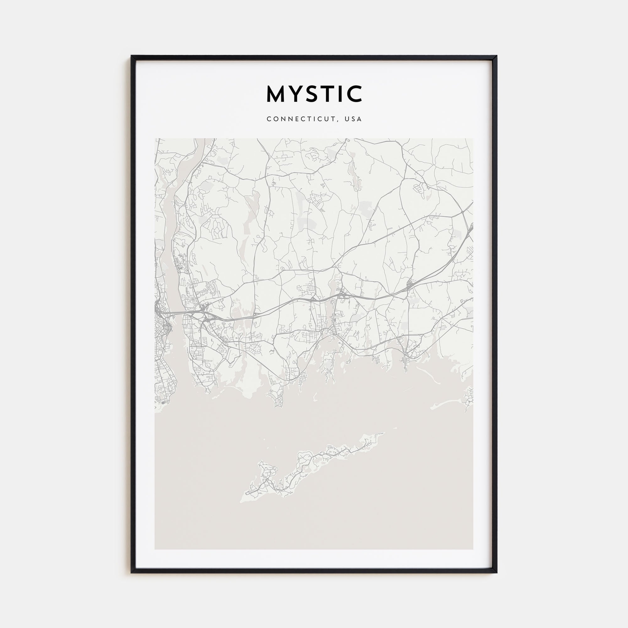 Mystic Map Portrait Poster