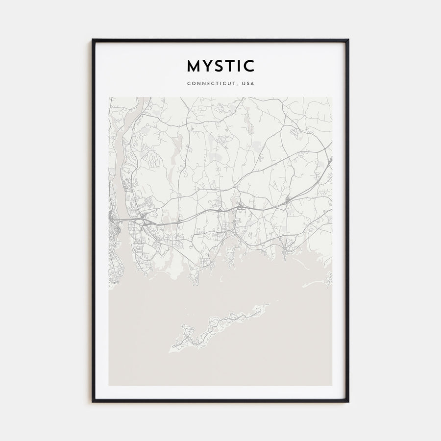 Mystic Map Portrait Poster