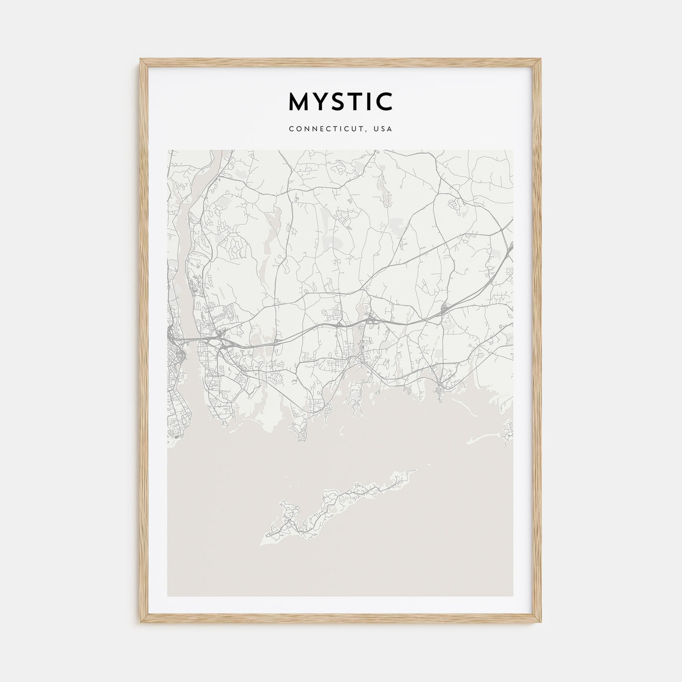 Mystic Map Portrait Poster