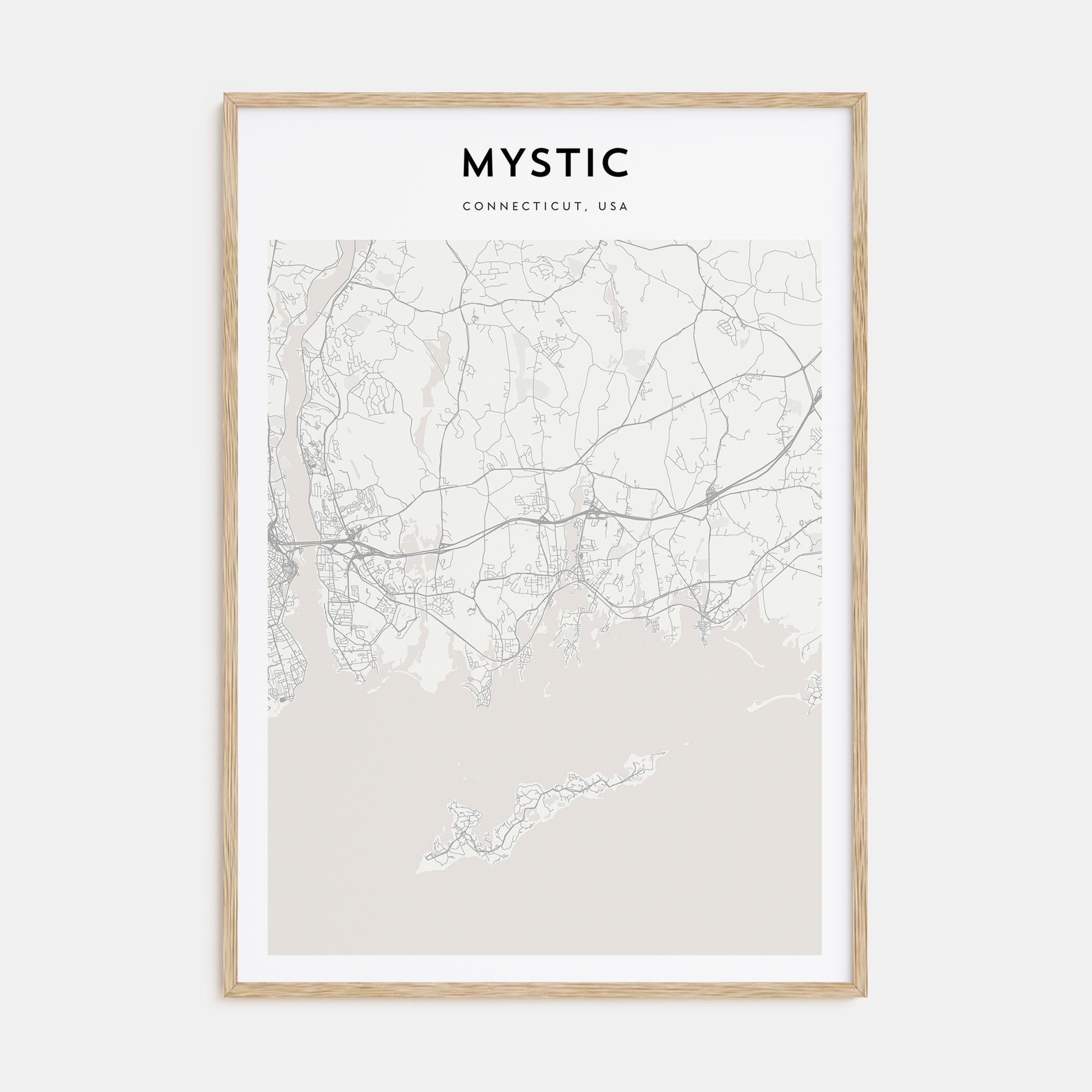 Mystic Map Portrait Poster