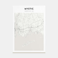 Mystic Map Portrait Poster