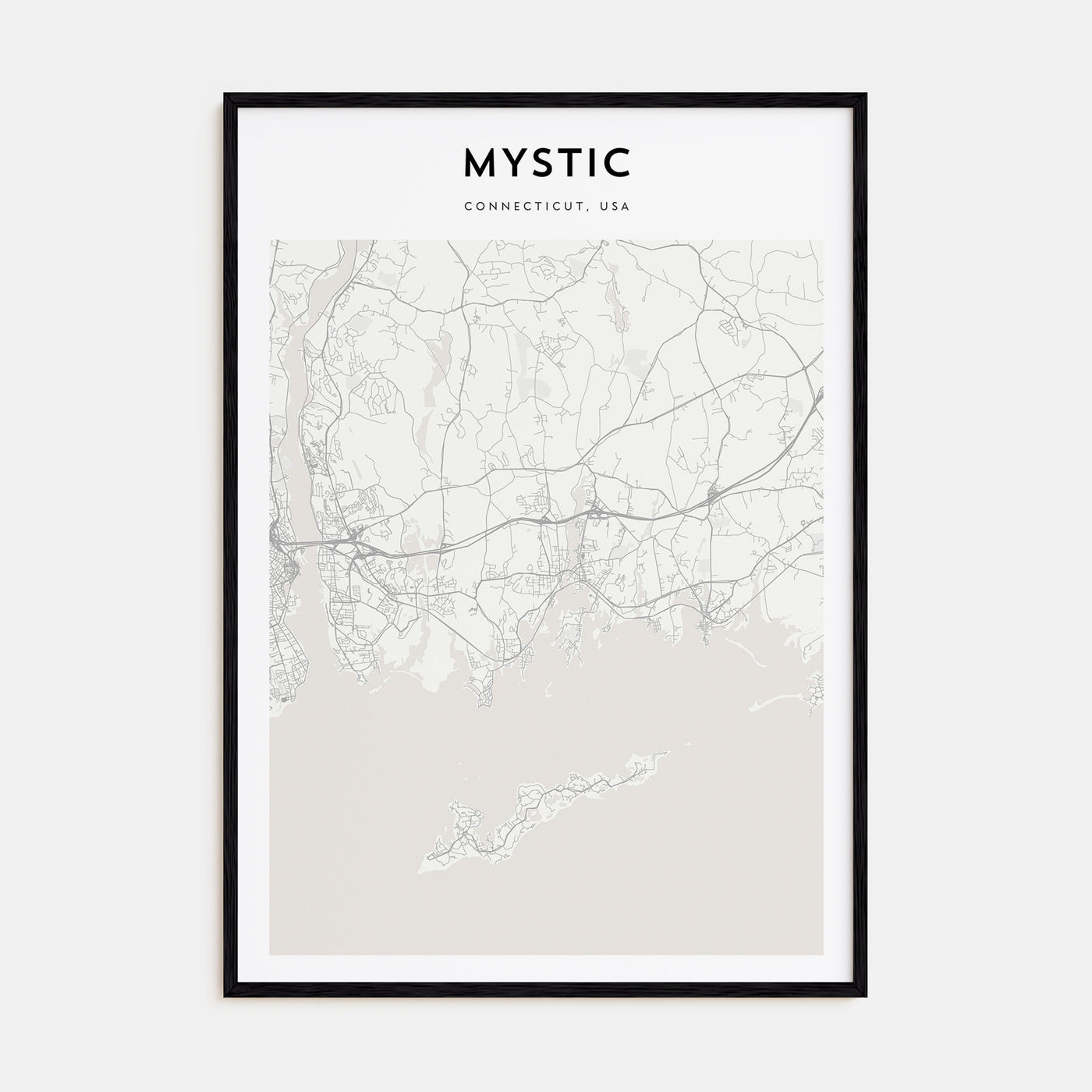 Mystic Map Portrait Poster
