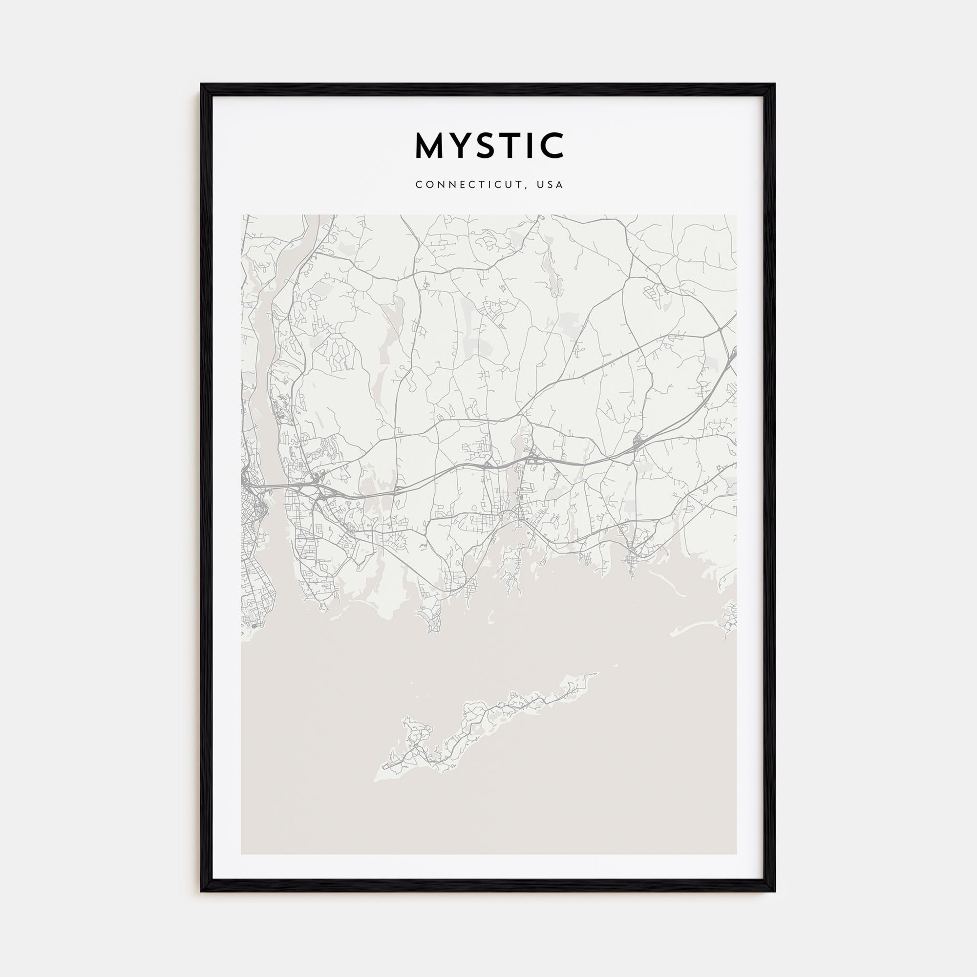 Mystic Map Portrait Poster