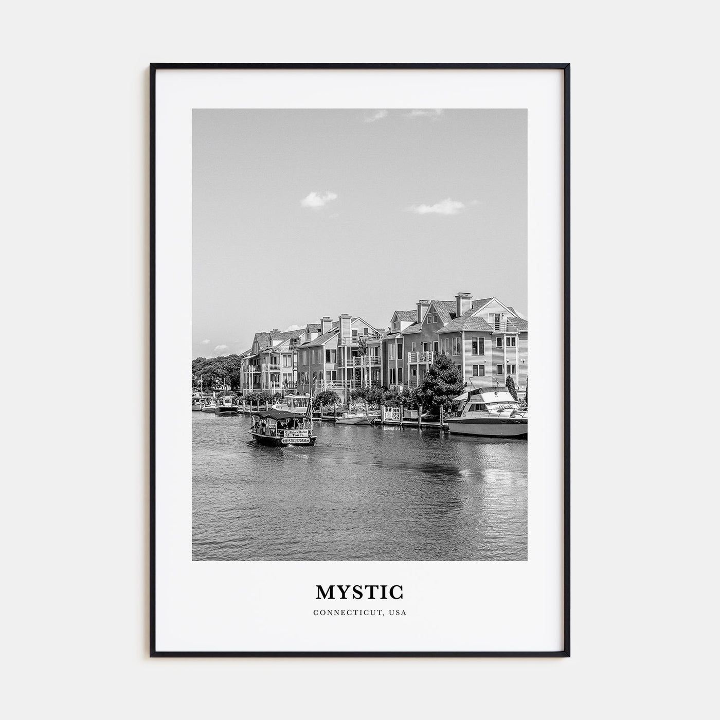 Mystic Portrait B&W Poster