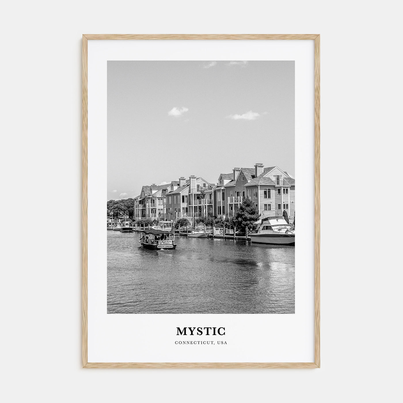 Mystic Portrait B&W Poster