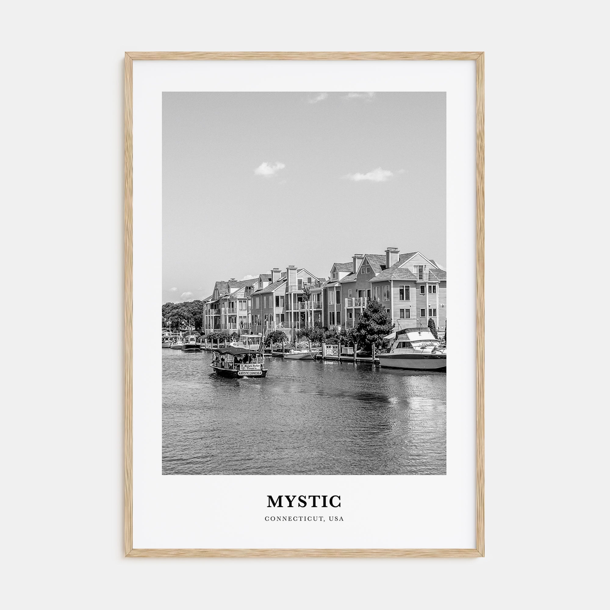 Mystic Portrait B&W Poster