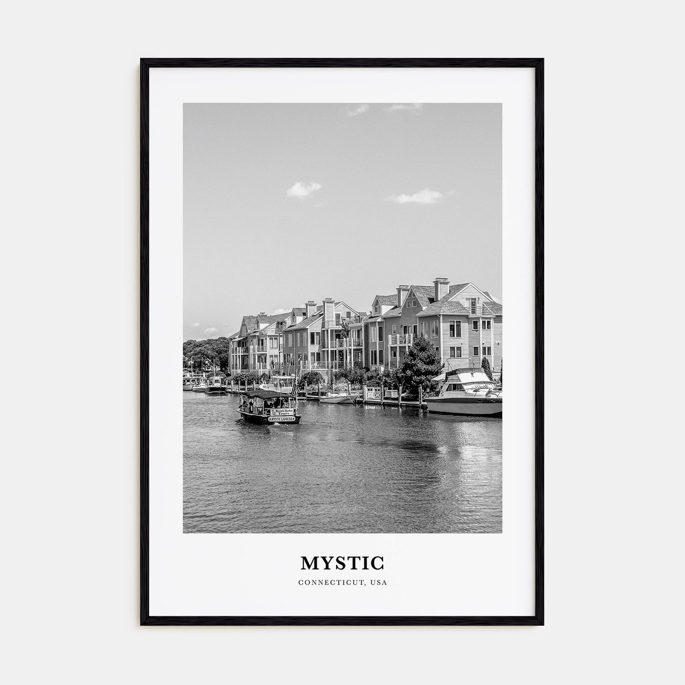 Mystic Portrait B&W Poster