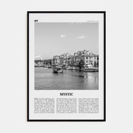 Mystic Travel B&W Poster