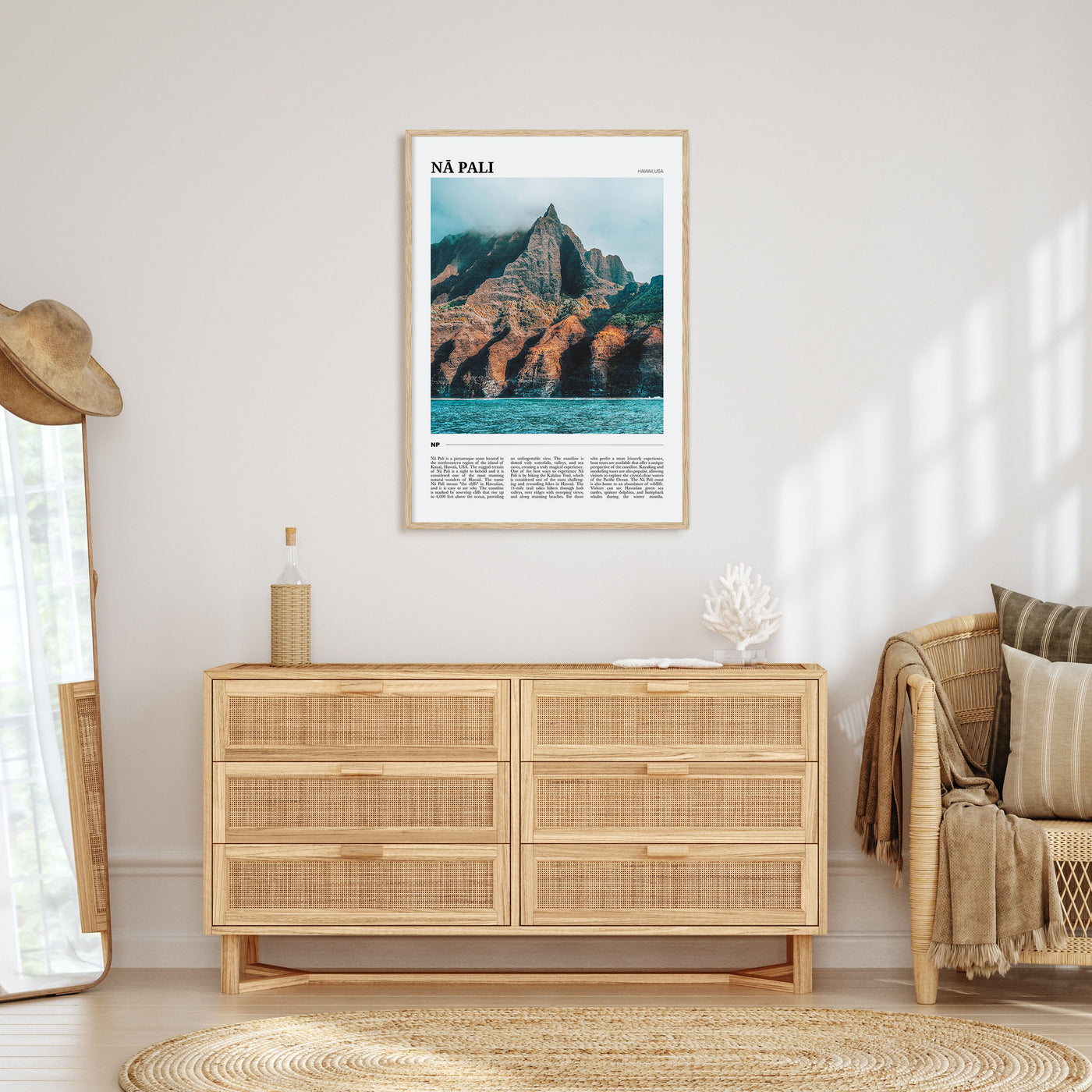 Nā Pali Travel Color No 1 Poster