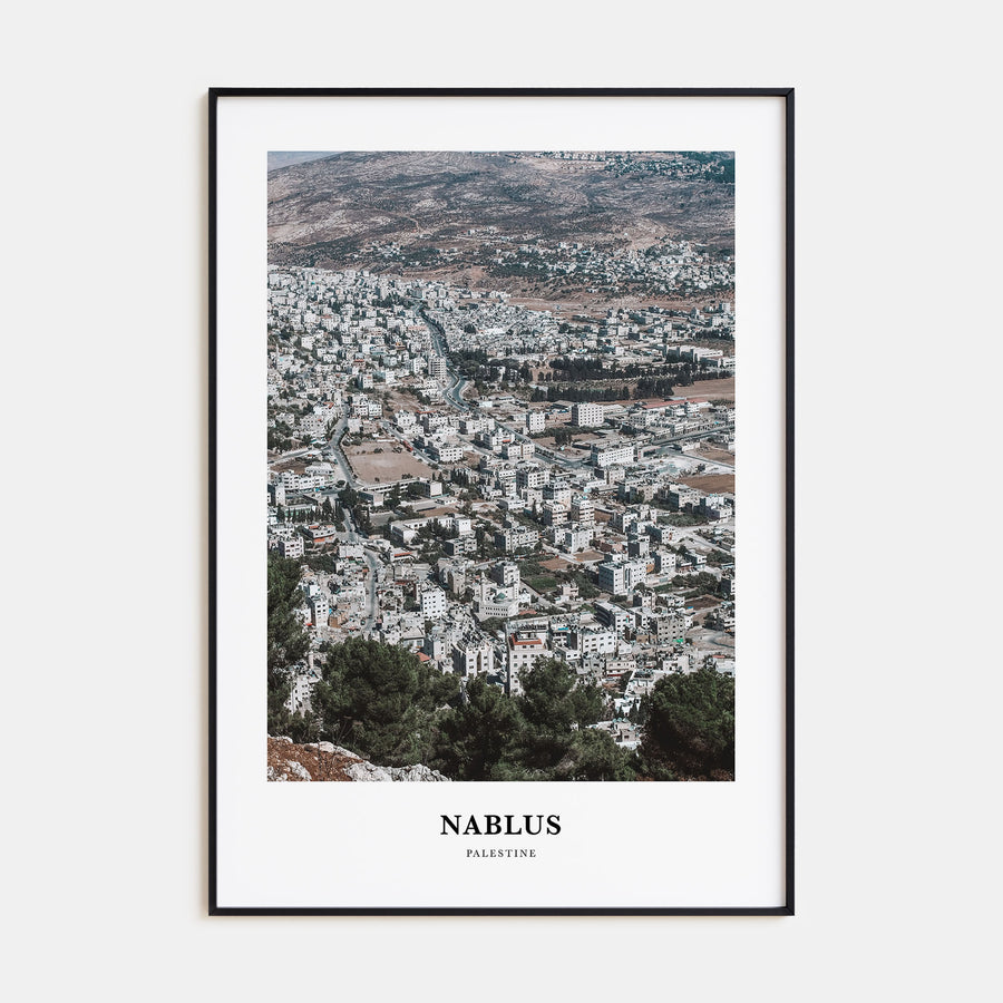 Nablus Portrait Color Poster