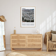 Nablus Travel Color Poster