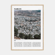Nablus Travel Color Poster