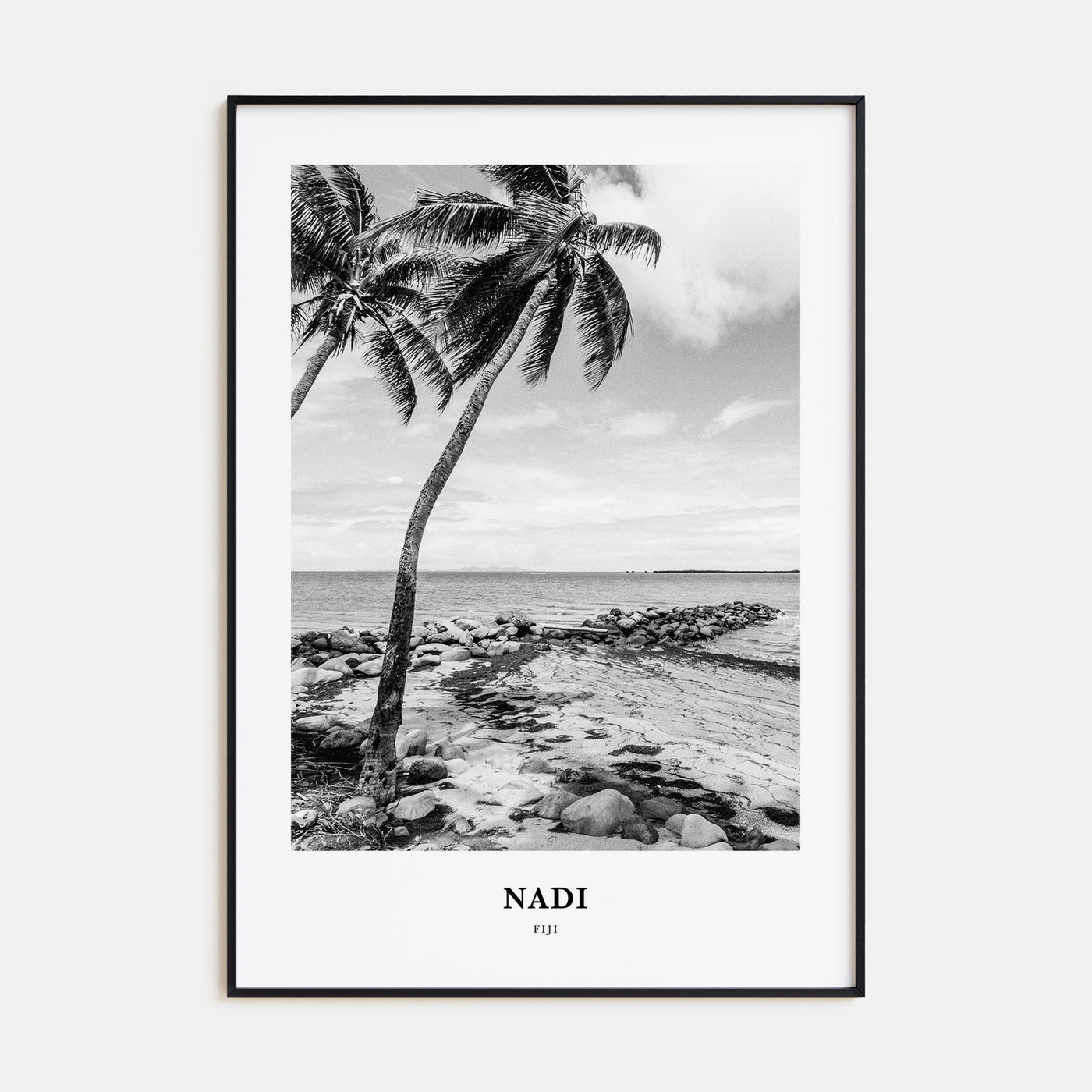 Nadi Portrait B&W Poster