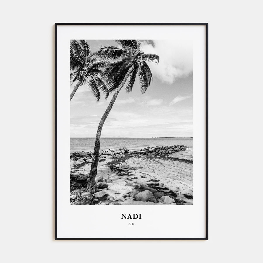 Nadi Portrait B&W Poster
