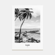 Nadi Portrait B&W Poster