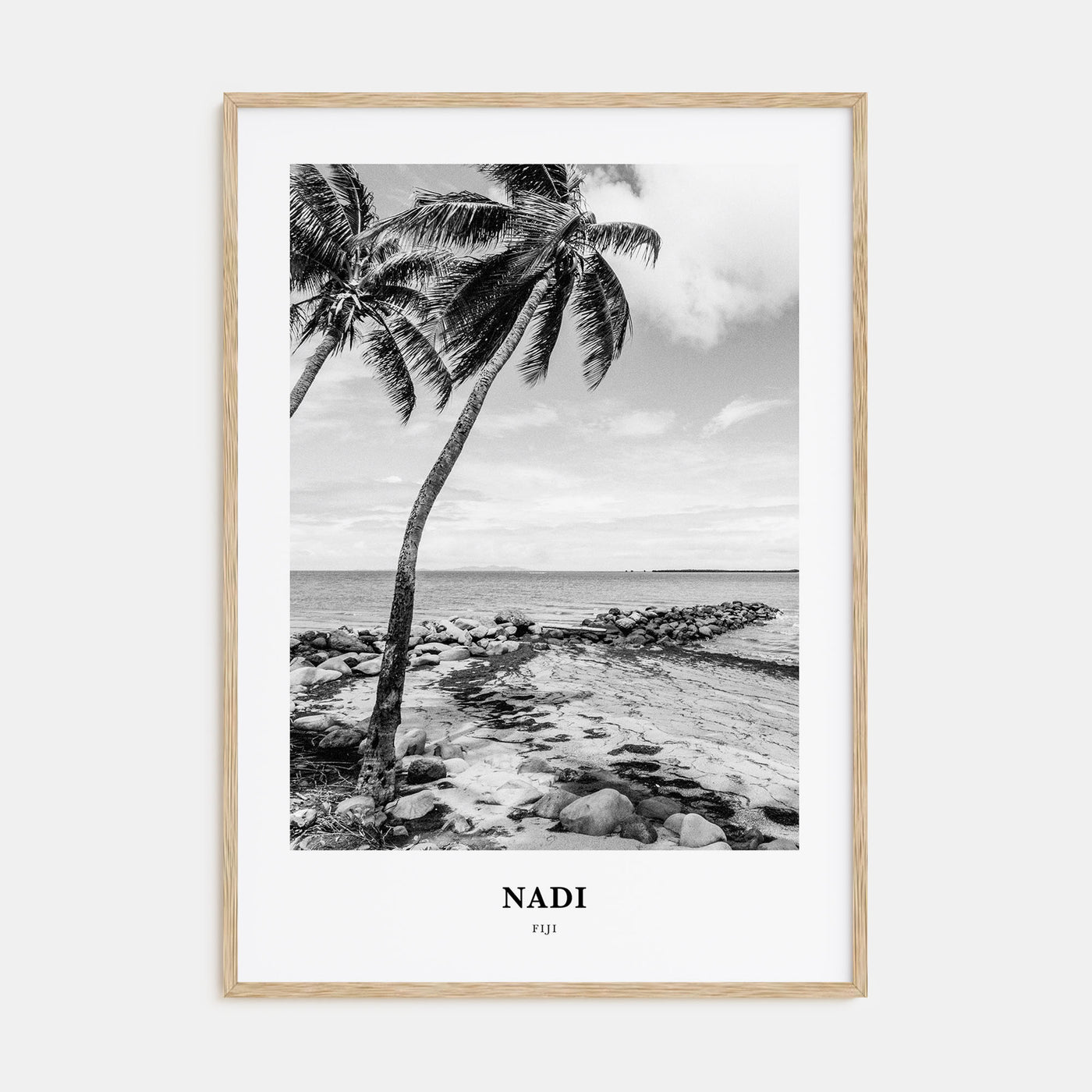 Nadi Portrait B&W Poster