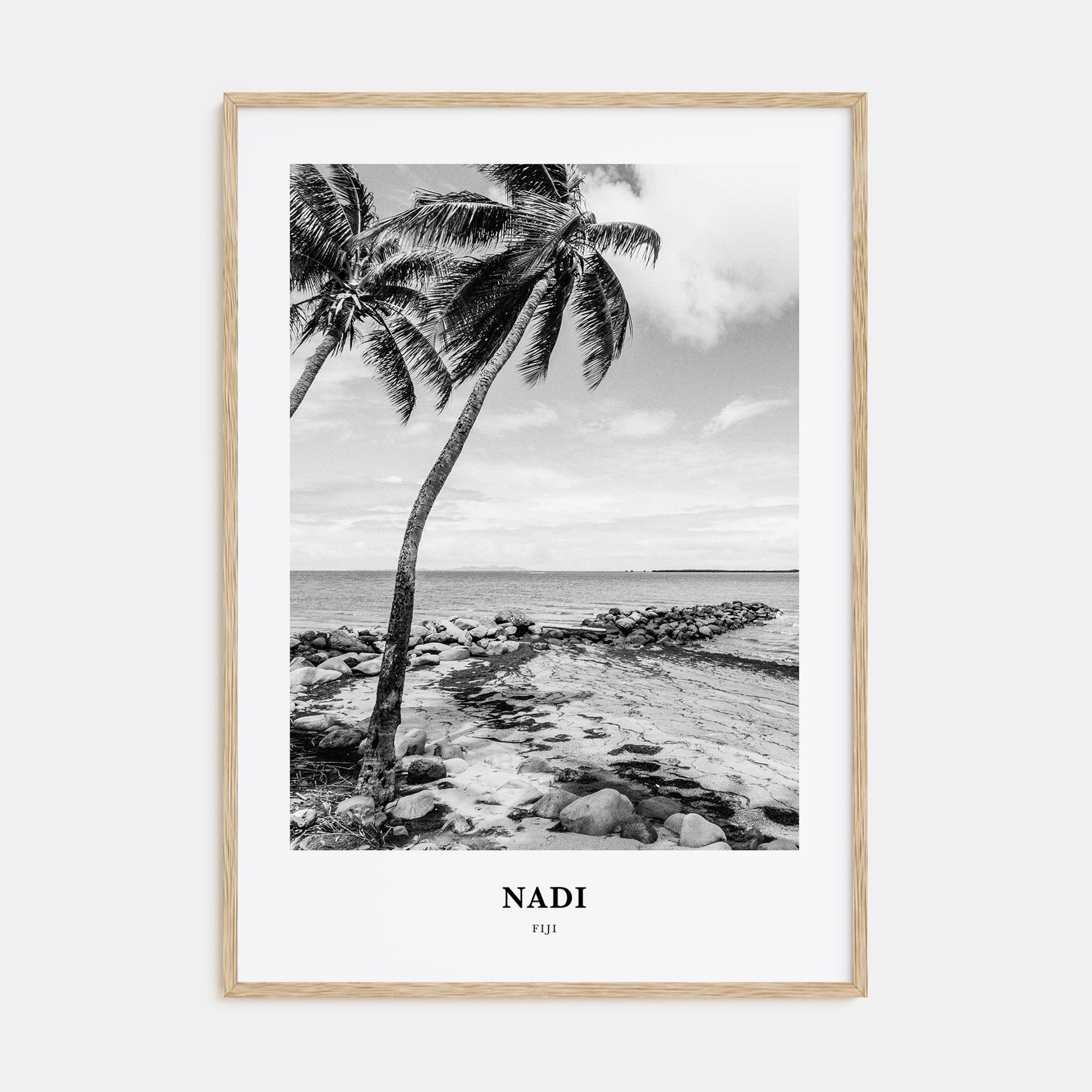 Nadi Portrait B&W Poster