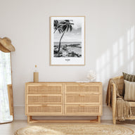 Nadi Portrait B&W Poster