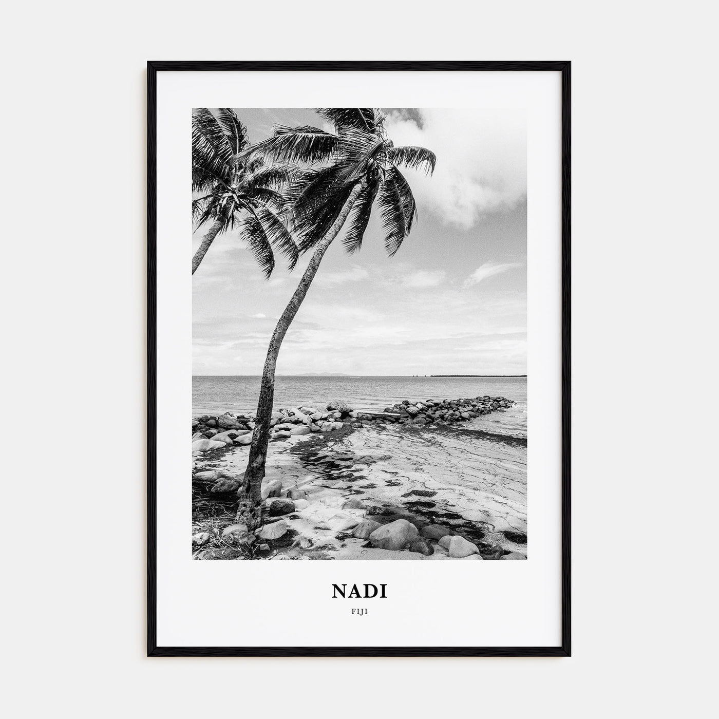Nadi Portrait B&W Poster
