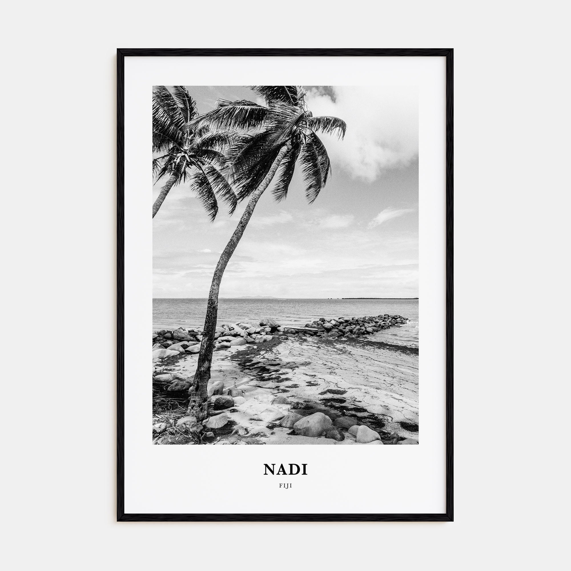 Nadi Portrait B&W Poster