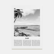 Nadi Travel B&W Poster