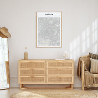 Nagoya Map Portrait Poster