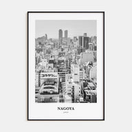 Nagoya Portrait B&W Poster