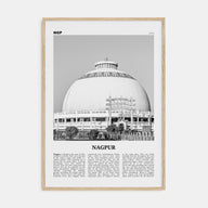 Nagpur Travel B&W Poster