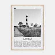 Nags Head Travel B&W Poster