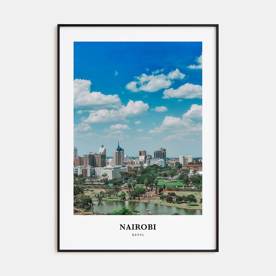 Nairobi Portrait Color Poster