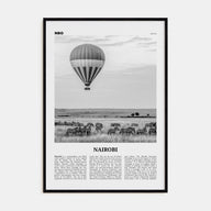 Nairobi Travel B&W No 2