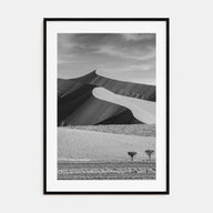 Namibia Photo B&W Poster