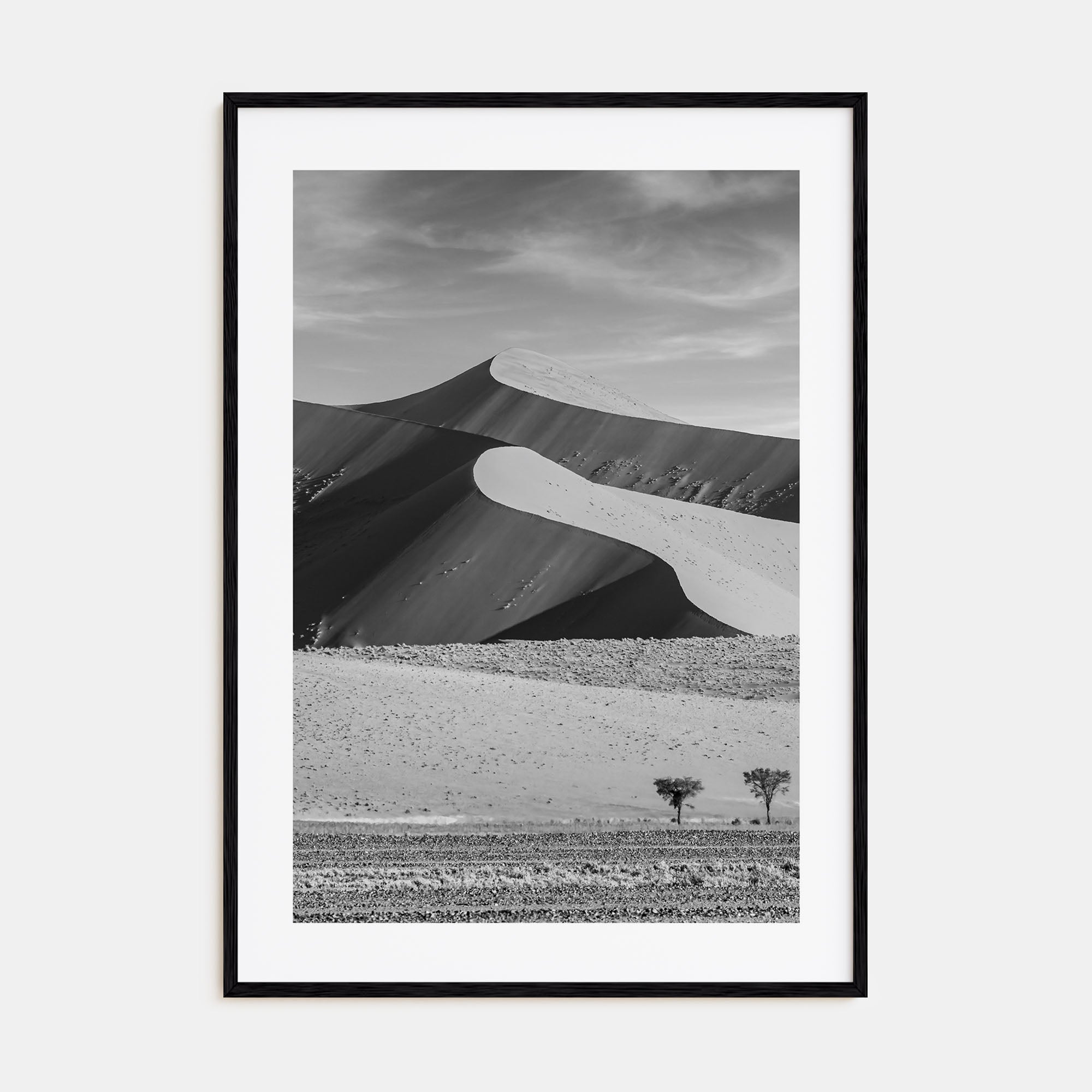 Namibia Photo B&W Poster