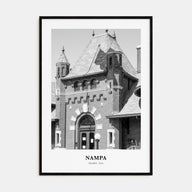 Nampa Portrait B&W Poster