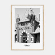 Nampa Portrait B&W Poster