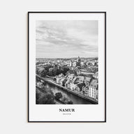 Namur Portrait B&W Poster