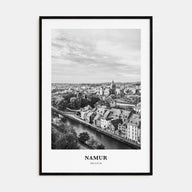 Namur Portrait B&W Poster