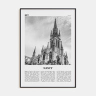 Nancy Travel B&W Poster