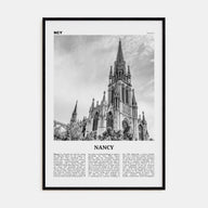 Nancy Travel B&W Poster