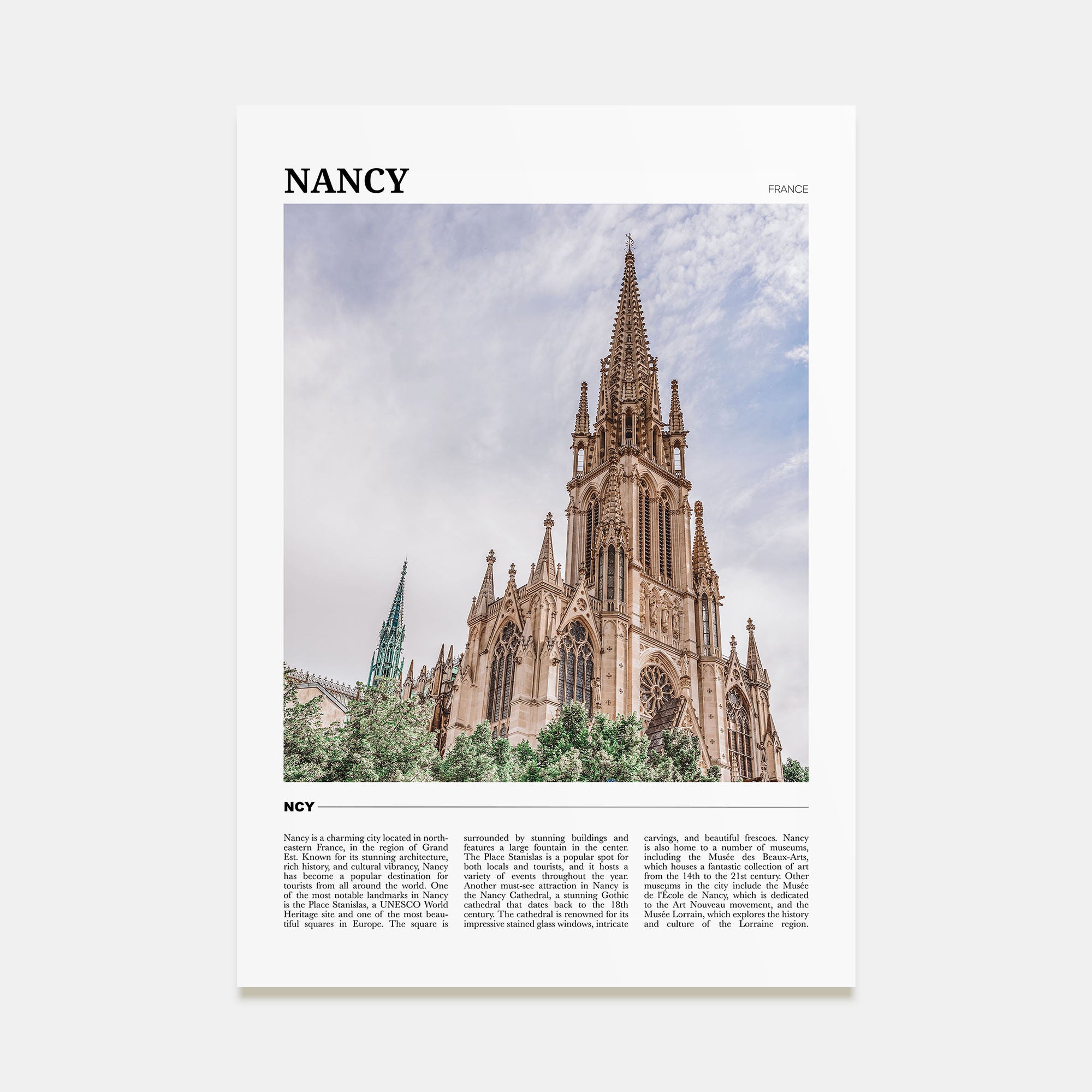Nancy Travel Color Poster