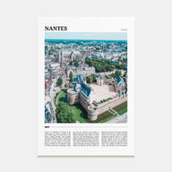 Nantes Travel Color Poster