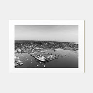 Nantucket Landscape B&W Poster