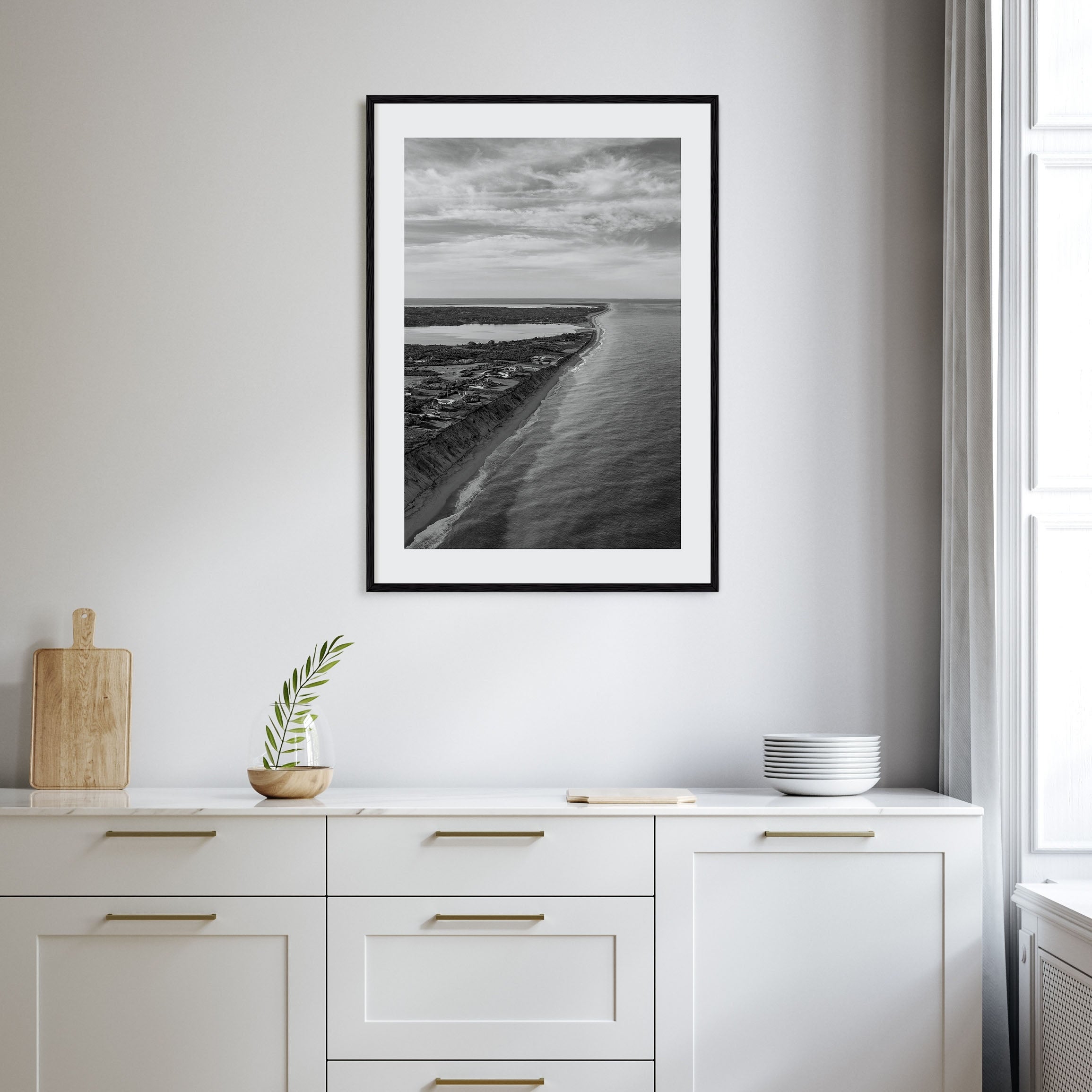 Nantucket Photo B&W Poster