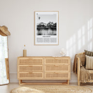 Napa County Travel B&W Poster