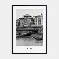 Napa Portrait B&W Poster