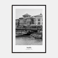 Napa Portrait B&W Poster